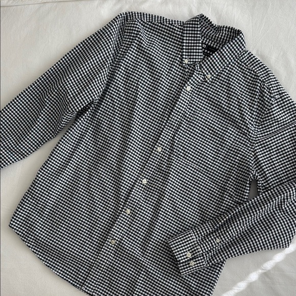 SIMONS Le 31 Men’s Gingham Oxford Shirt - Picture 1 of 6